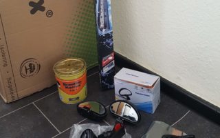 Erste Teile bestellt